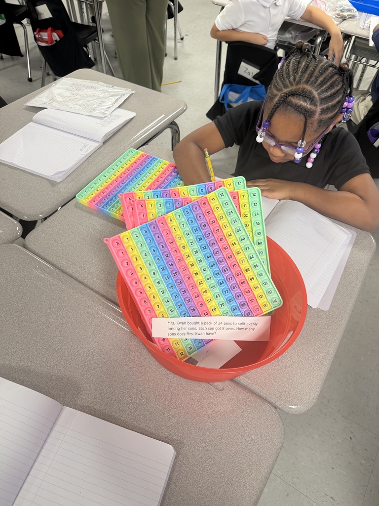Students are at work in math! 