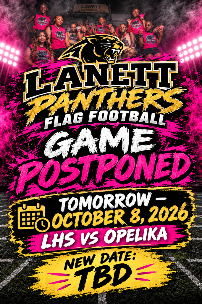 flag football game postponed