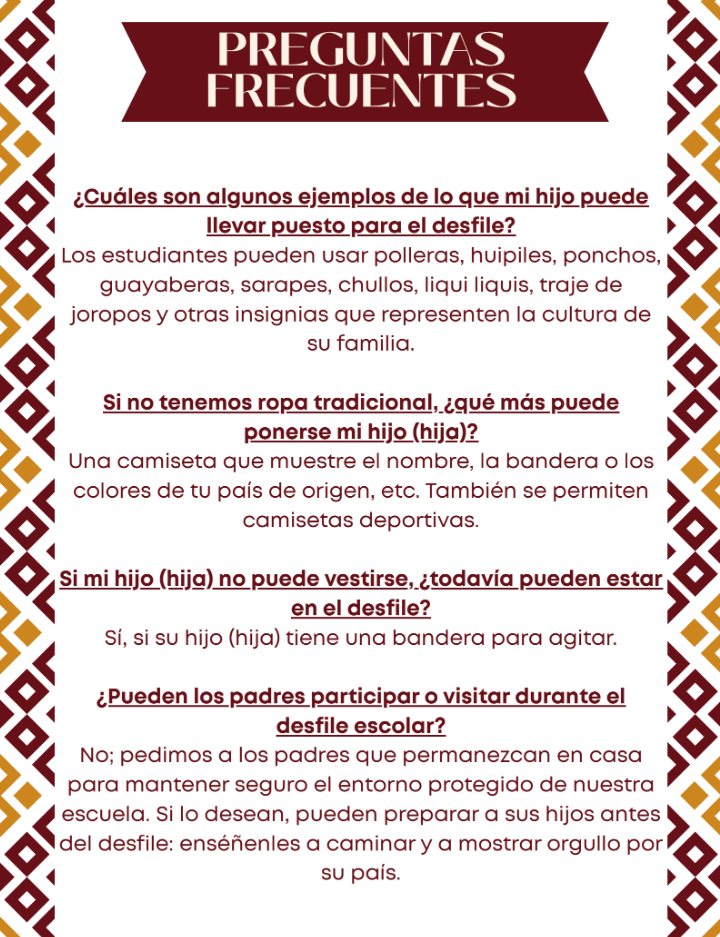 🌎❤️💛 Celebrating Hispanic Heritage Month at W.O. Lance Elementary! 💛❤️🌎  We are excited to celebrate the rich cultures, traditions, and contributions of Hispanic and Latino communities! 🎉  On October 15, our Panthers will celebrate with a Hispanic Heritage School Parade as we honor cultural pride, embrace diversity, and appreciate the traditions that make our world so special. 💃🏽🎶  📣 Check out the flyers below for more information!