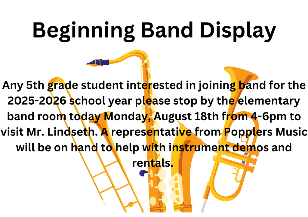 Beginning Band Display