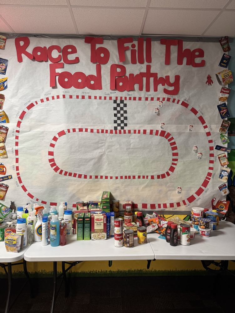 this is a race for the food pantry