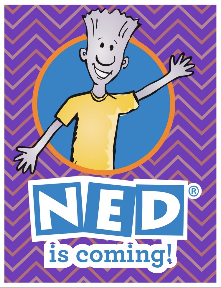 Ned is coming poster 
