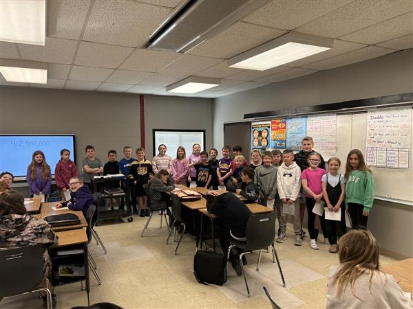 kids in a classroom 