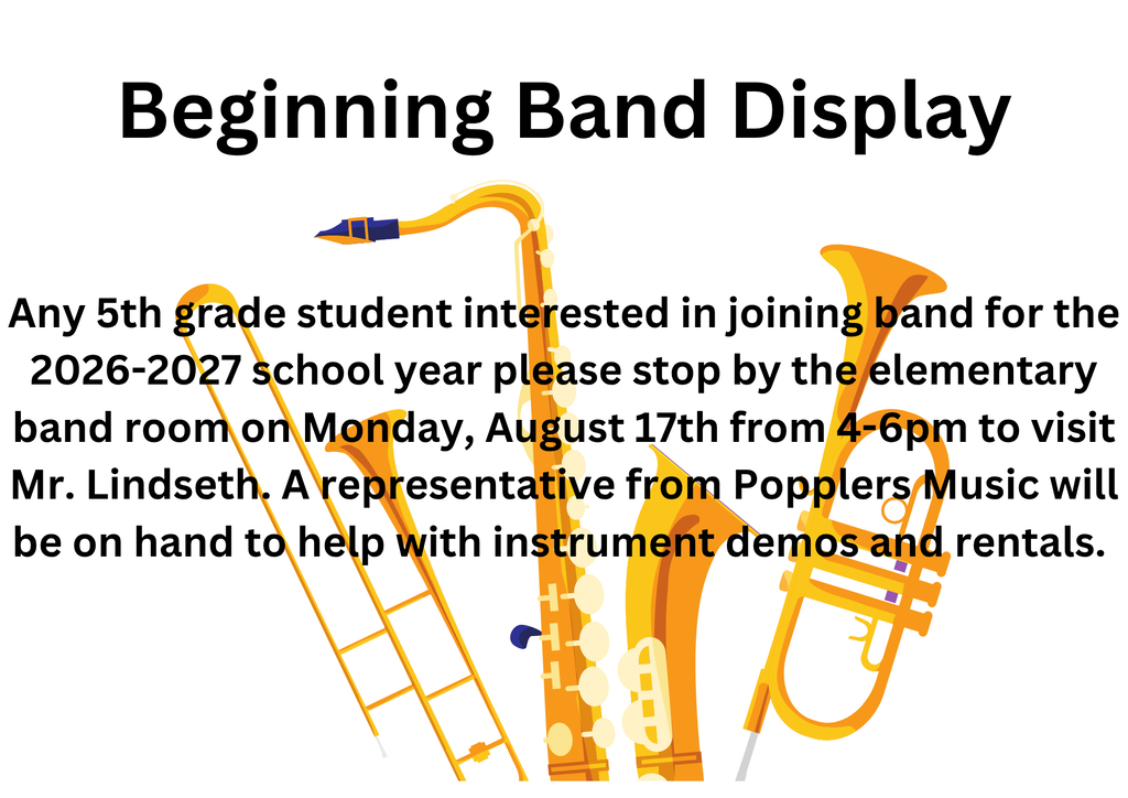 Beginning Band Display