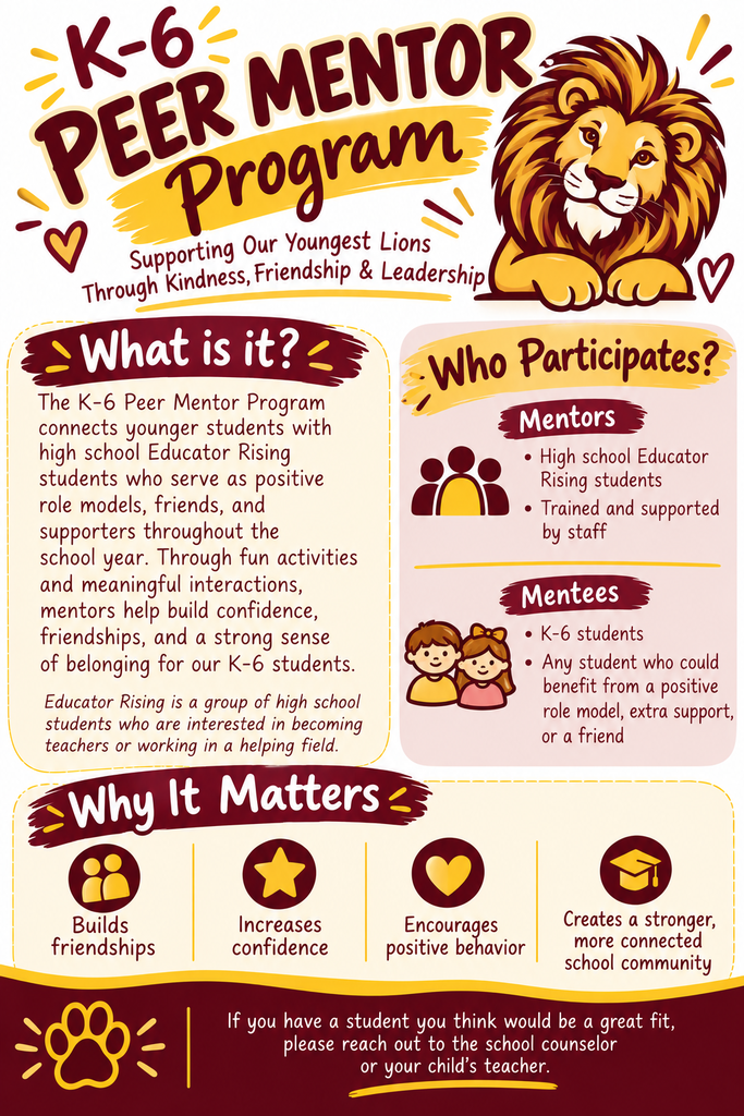 Peer Mentor Flyer
