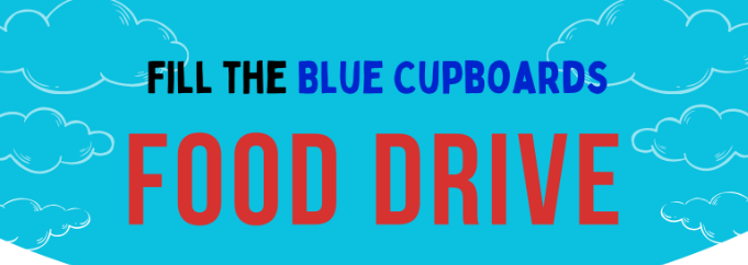 Fill the Blue Cupboards Food Drive