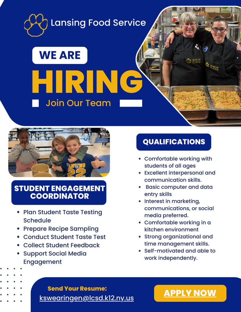 Now Hiring Flyer