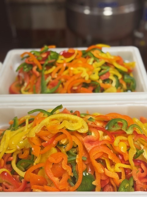 Sliced Peppers 