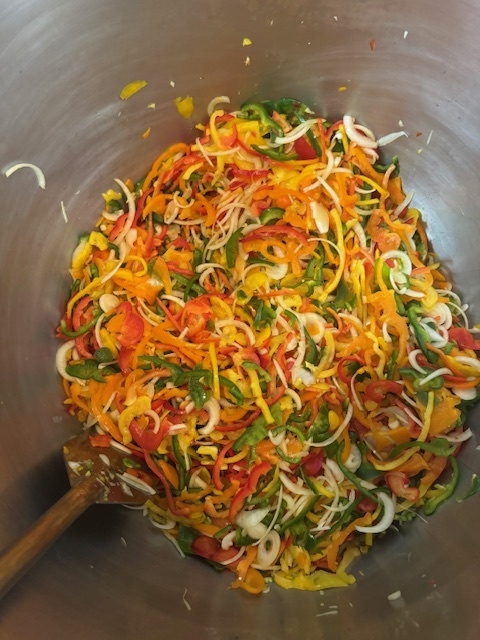 Peppers & Onions Kettle
