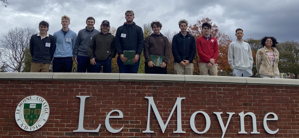 LHS students from various Business classes visited LeMoyne College on October 24th