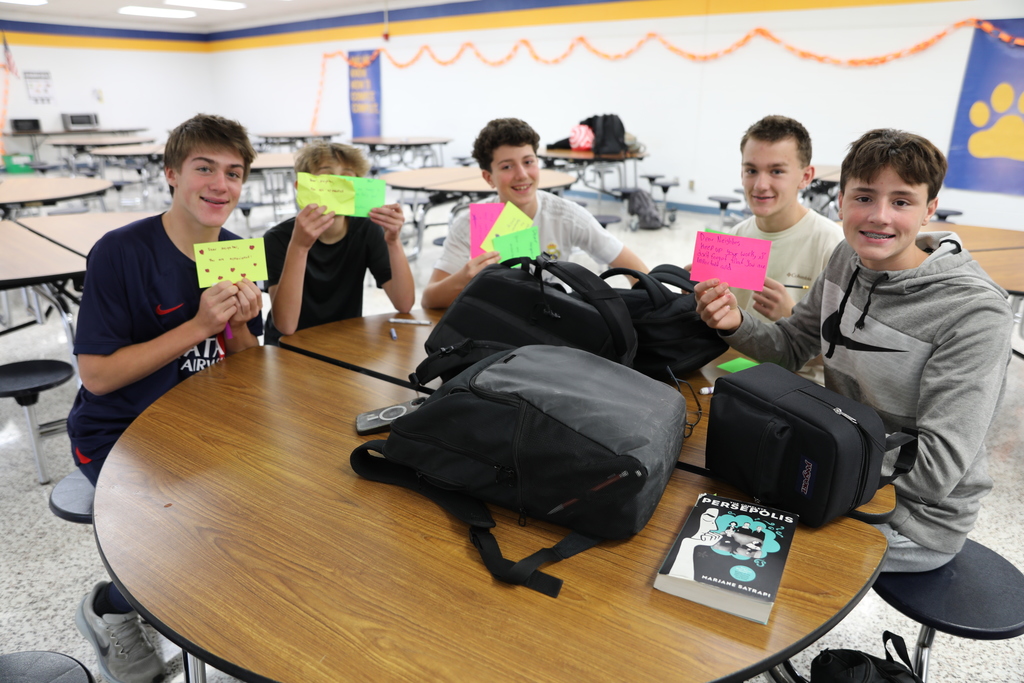 a group of students posing for a picture