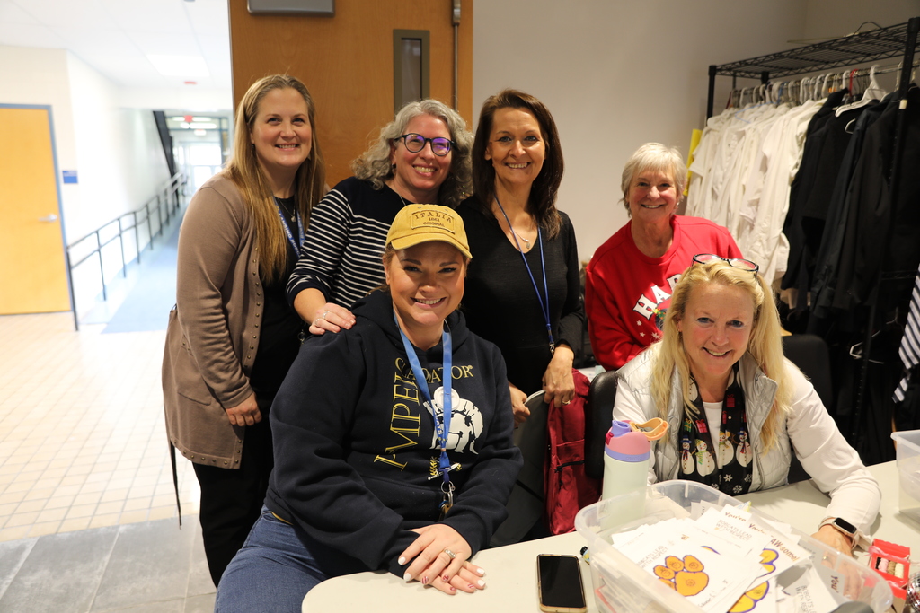 a group photo of staff