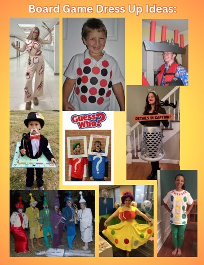 Board Game Dress Up Ideas