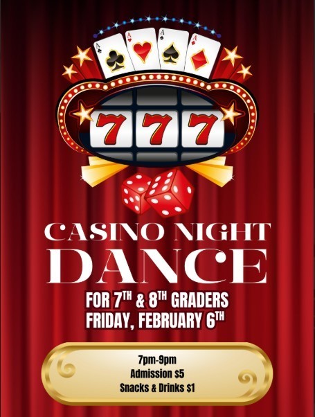 7th & 8th Grade Casino Night Dance