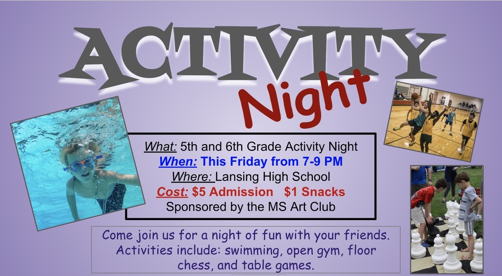 Activity Night Flyer