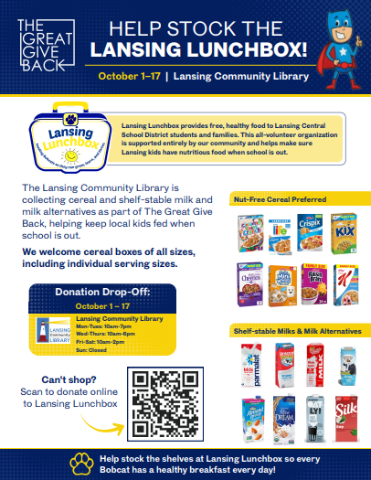 Help Stock the Lansing Lunchbox