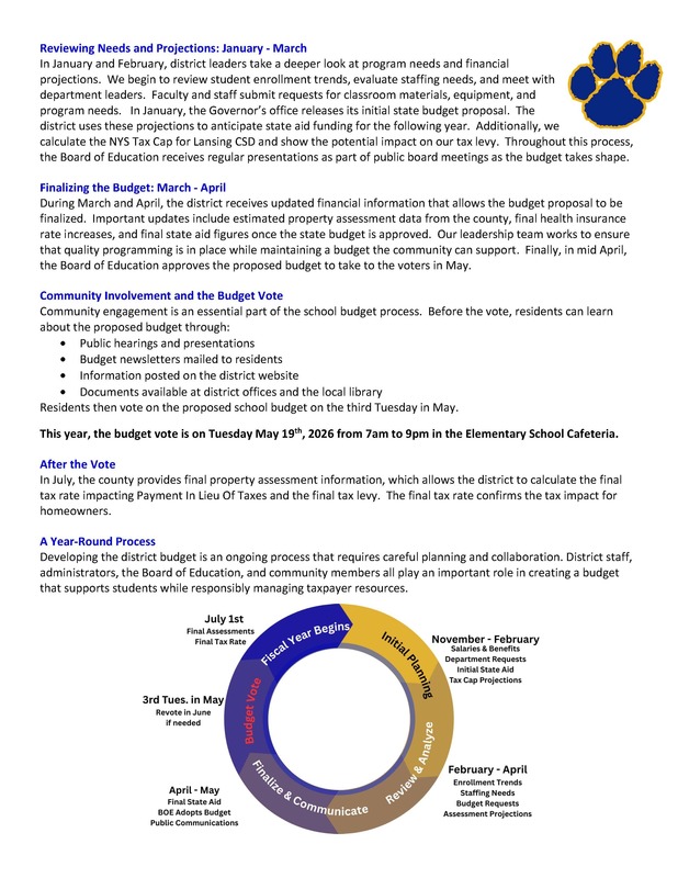 how the budget is built page 2