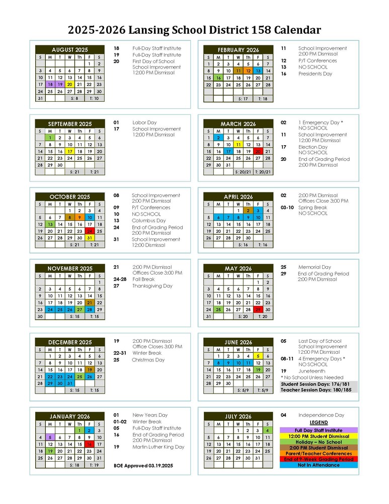 Calendar