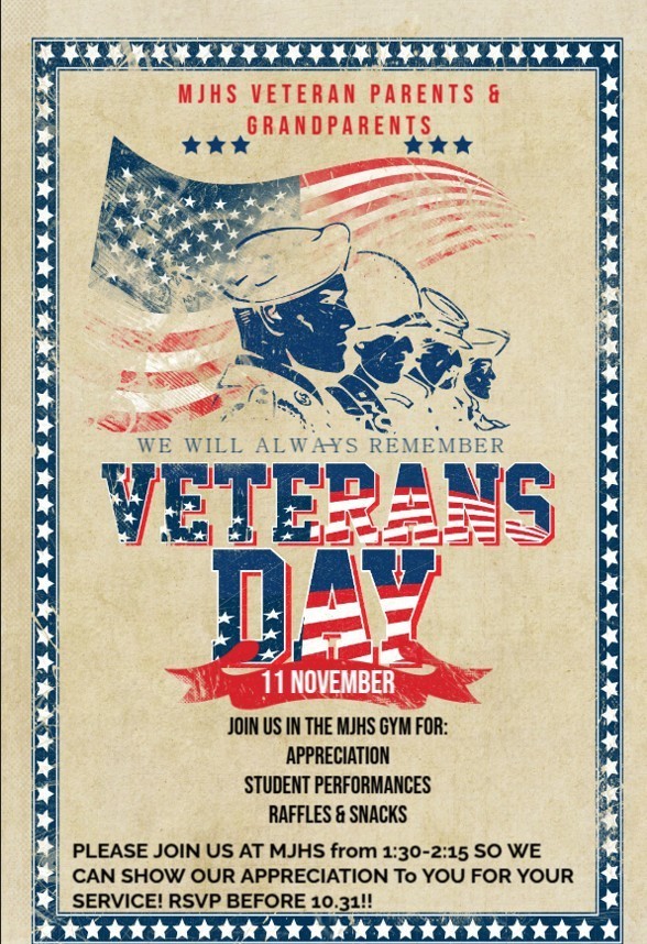 Vets Day Flyer!