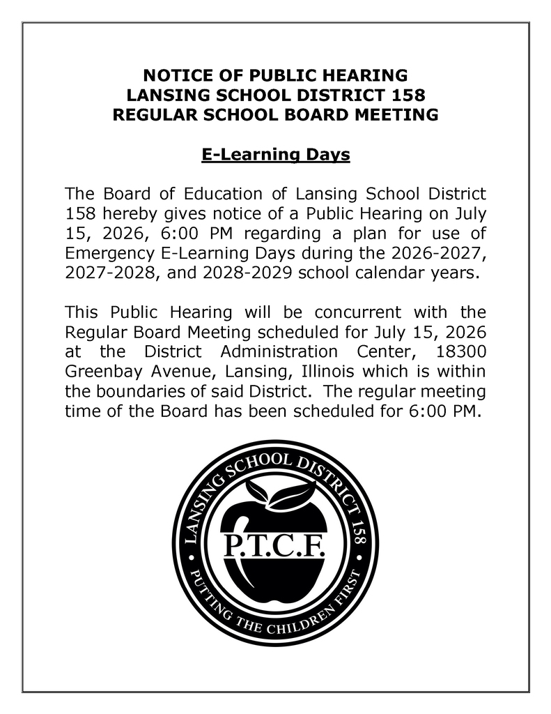 Public Hearing Notice