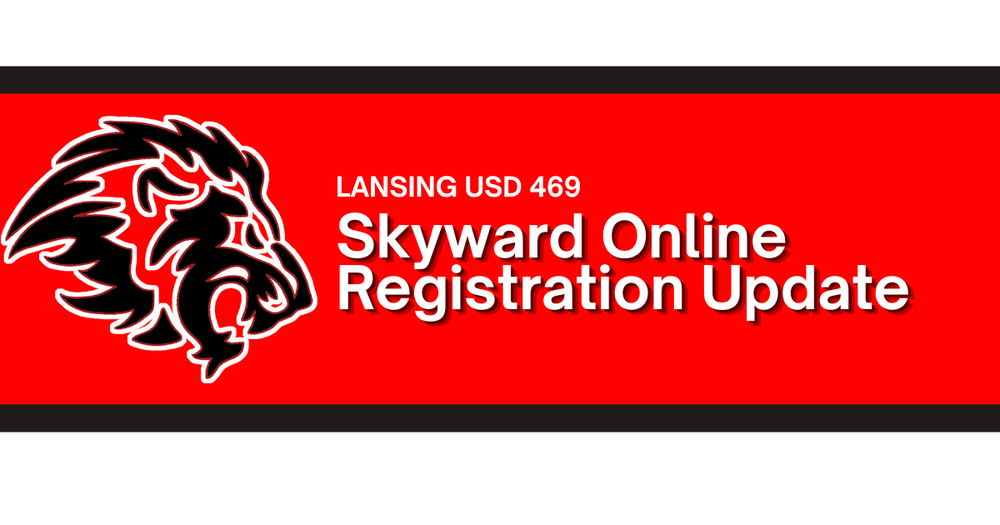 Skyward Online Registration Update Graphic
