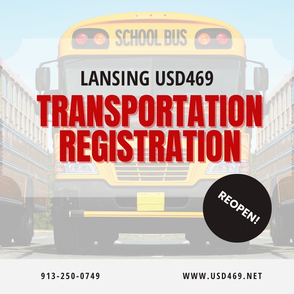TRANSPORTATION REGISTRATION REOPENED