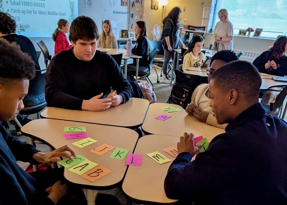 Tapple Brings Energy to Freshman English Brain Breaks