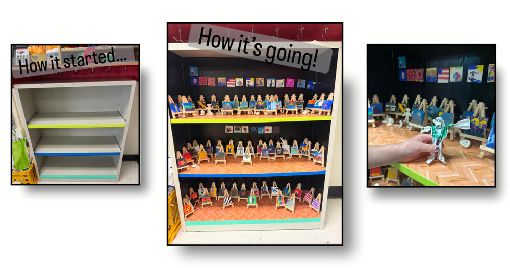 Tiny Art Museum Sparks Big Creativity at Lansing Elementary & Intermediate School