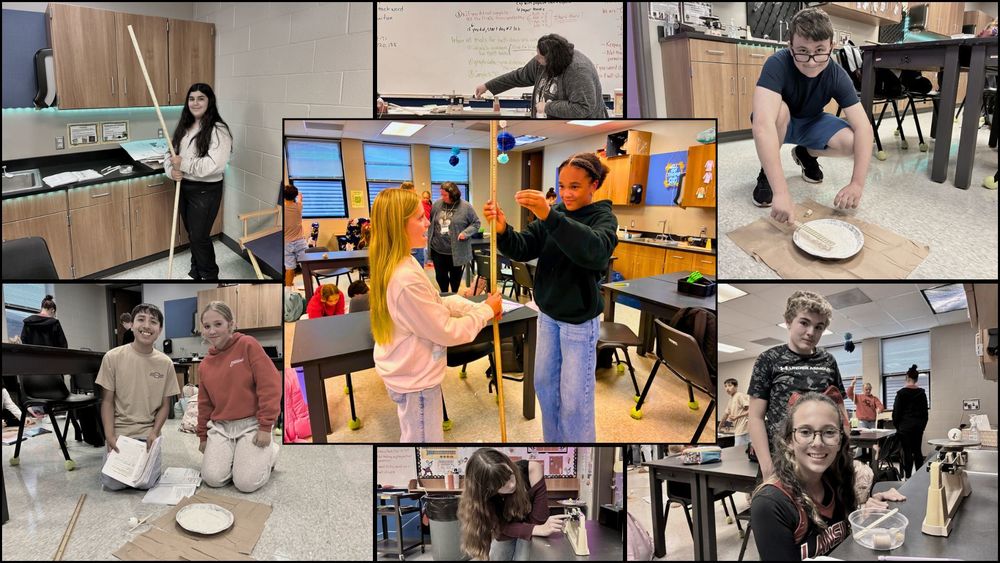 Lab with 8th graders