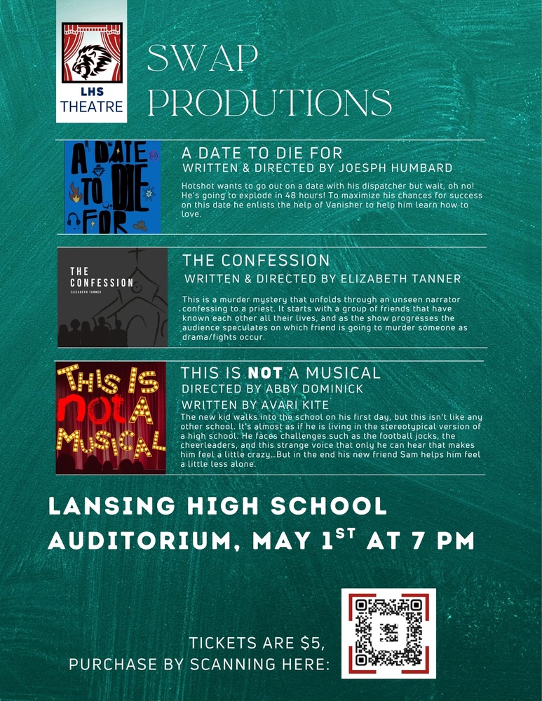 LHS Students Take the Stage with Original SWAP One-Act Performances