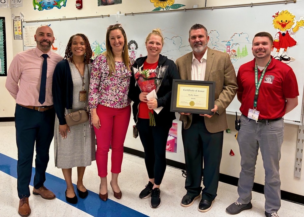 Holly Kane Named Lansing USD 469 Educational Support Professional of the Year