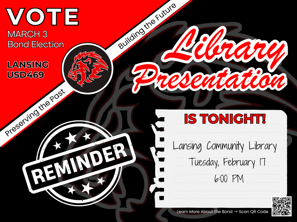 Lansing USD469 Bond Series: Your Questions Answered, February 16th Edition