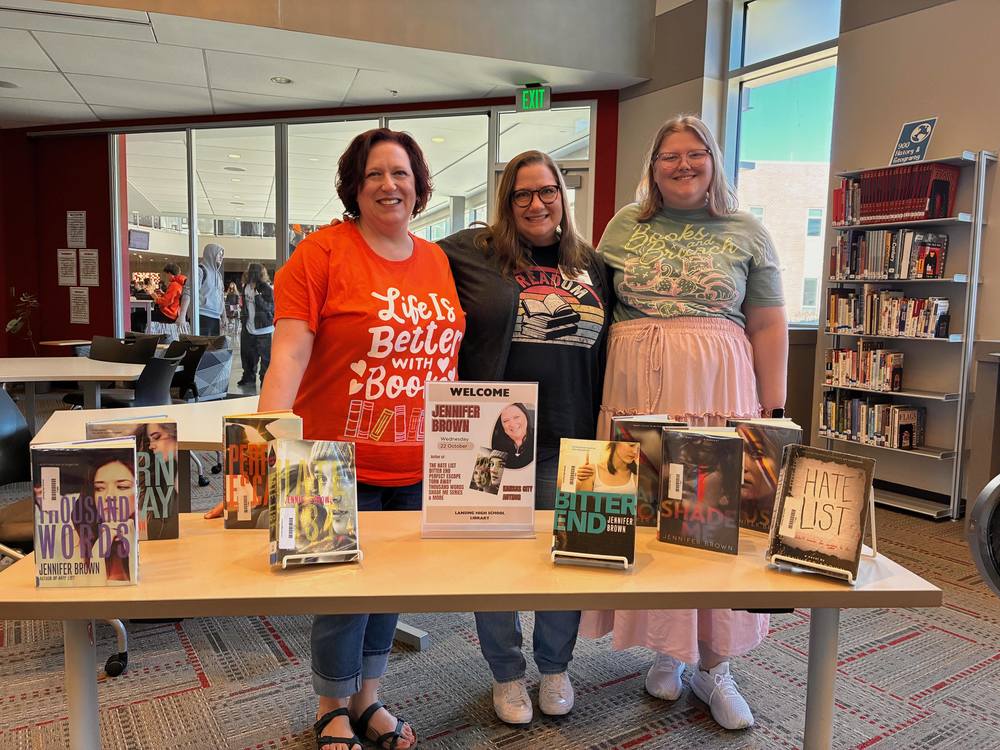 Jennifer Brown Author visits LHS