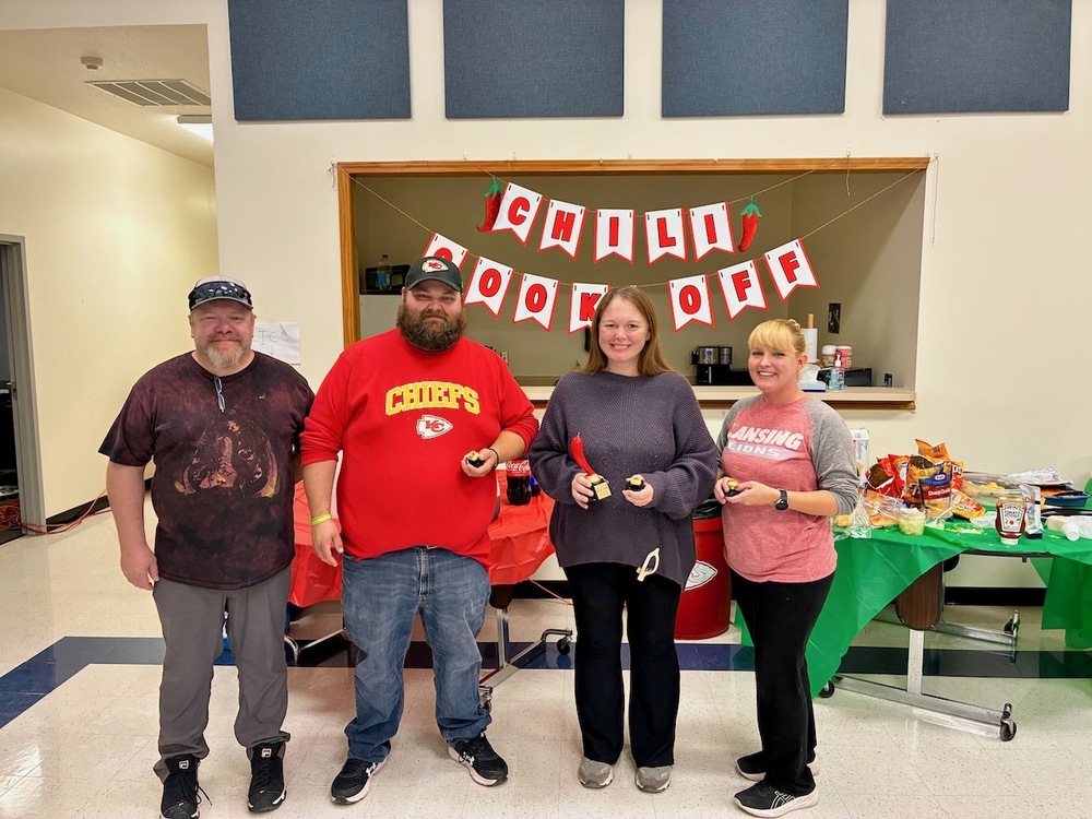 Chili Cookoff Competition winners