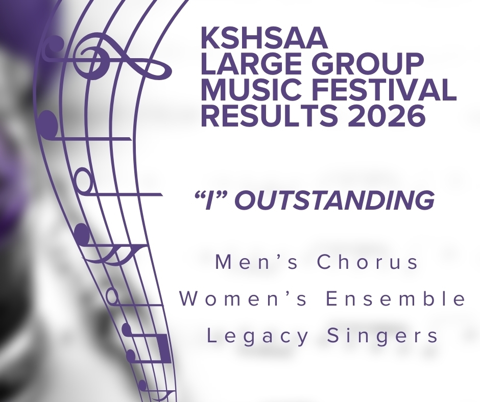 State Large Group Results - LHS Choirs Extend Streak of Exemplary Performances Graphic