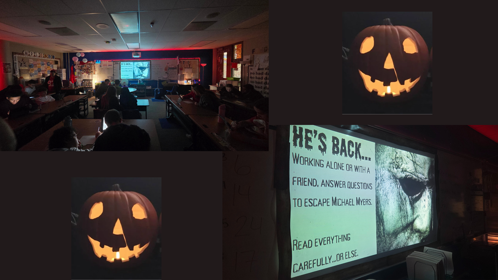 Scary Math Activity for Students