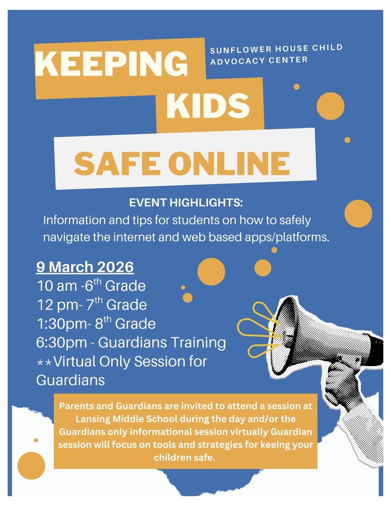 Lansing Middle School to Host Cyber Safety Training for Students and Families