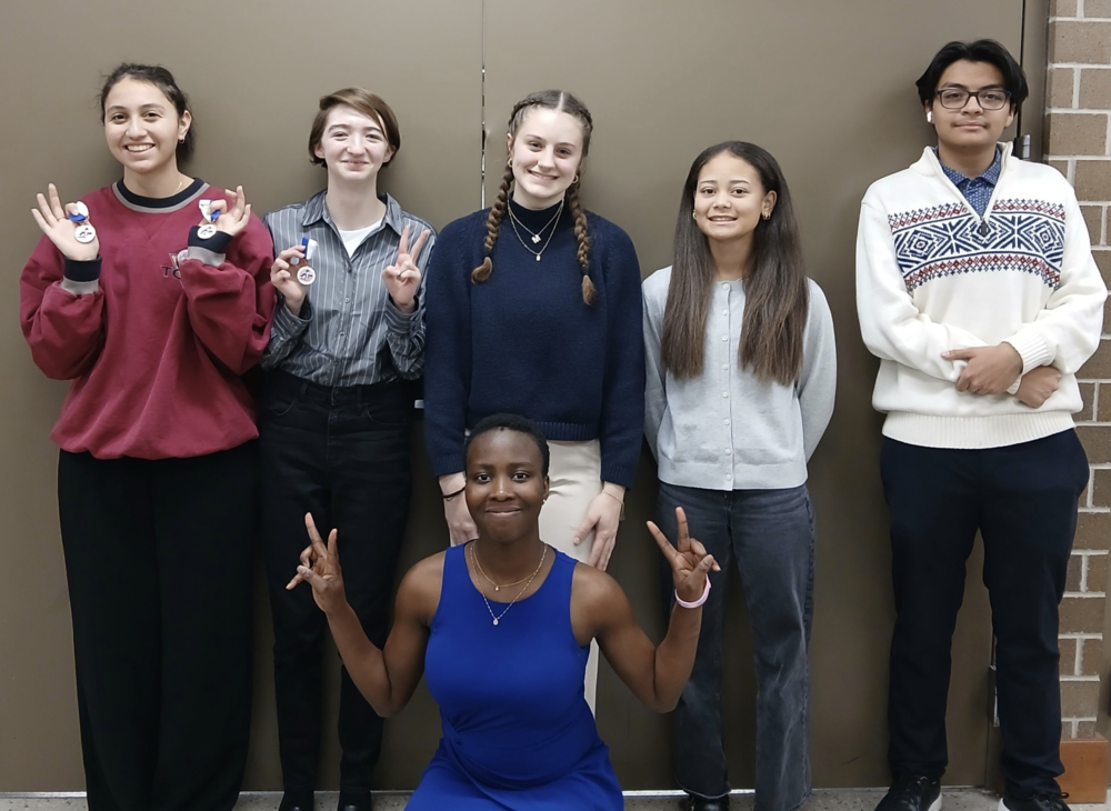 Forensics Students at Tournament