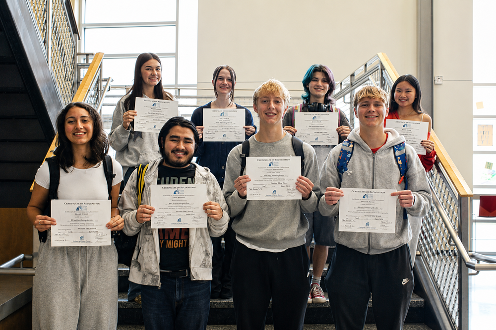 Lansing High School Establishes Rho Kappa National Social Studies Honor Society Chapter