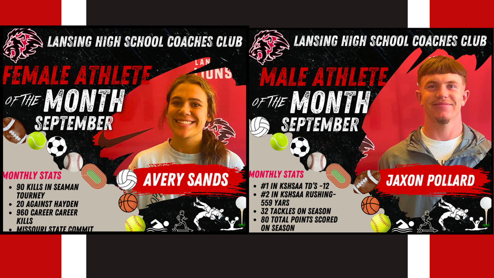 Athletes of the month!