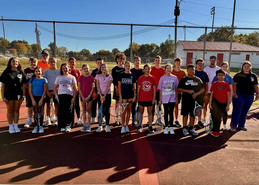Tennis camp at LMS