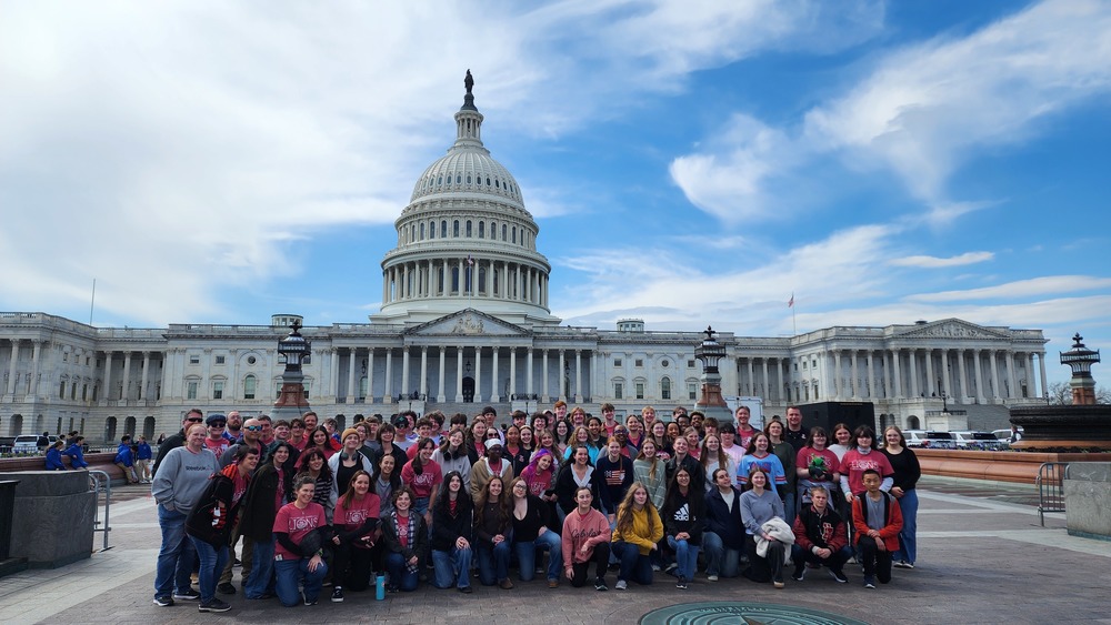 LHS Band has successful trip to Washington, D.C. over Spring Break