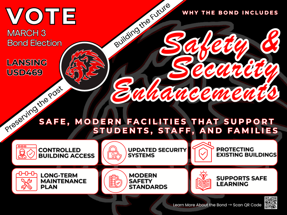 Lansing USD469 Bond Information Series: Safety & Security