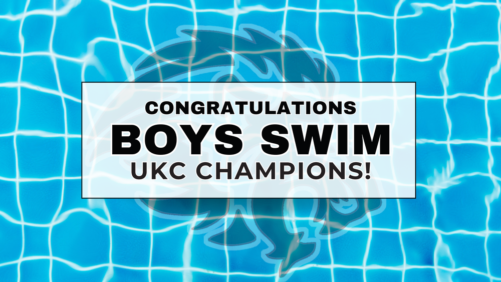 CONGRATULATIONS BOYS SWIM UKC CHAMPS