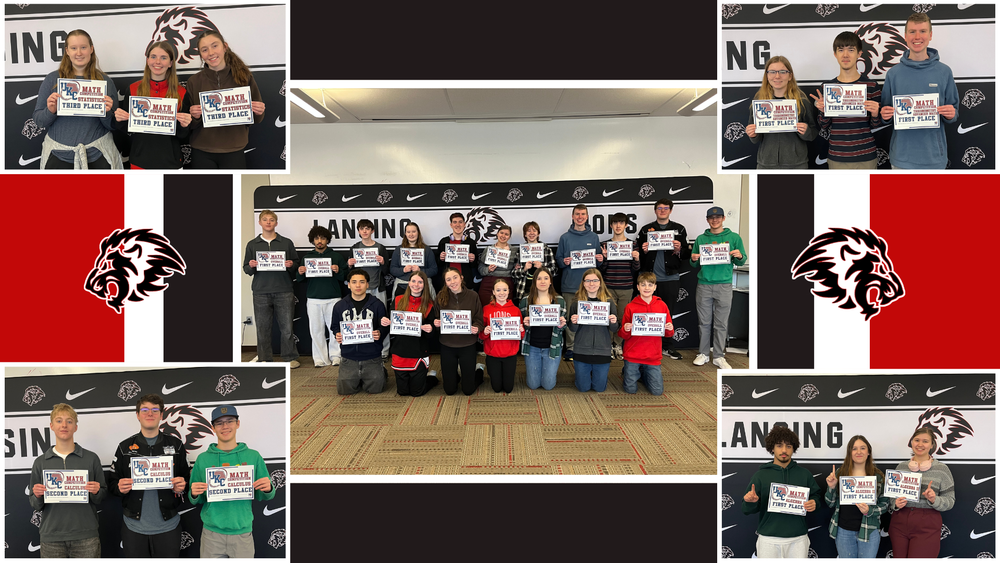 Lansing High School Students Earn 1st Place Overall at UKC Math Competition