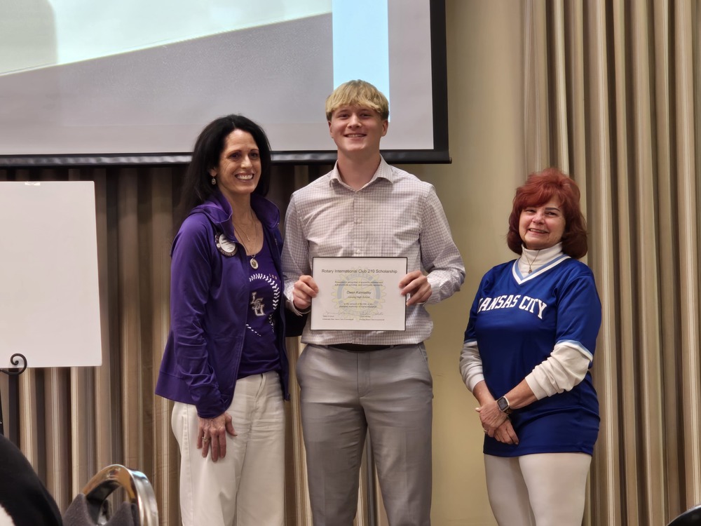 LHS Senior Owen Kannaday Awarded Rotary Scholarship