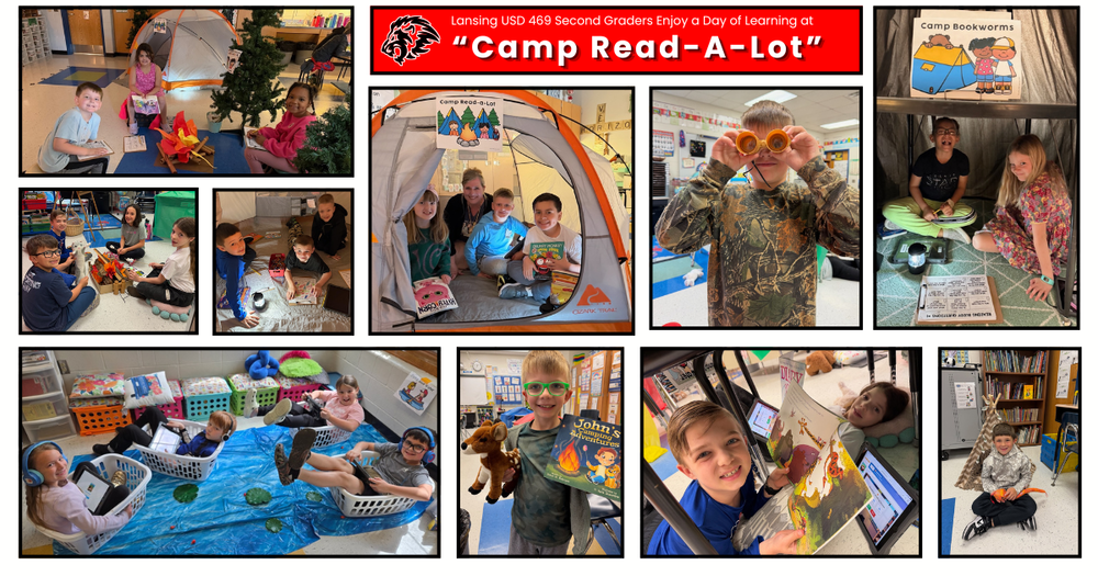 Second Grade Students Enjoy a Day of Learning at “Camp Read-A-Lot”