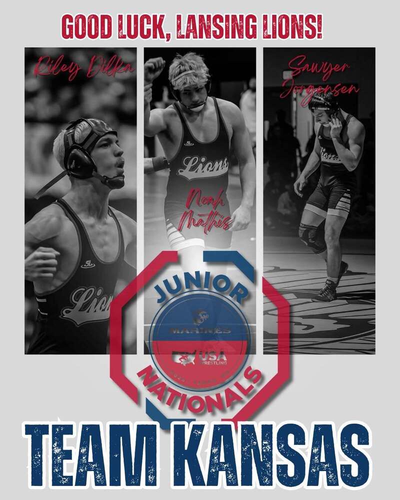 Lansing Wrestlers Head to Fargo Nationals to Represent Team Kansas