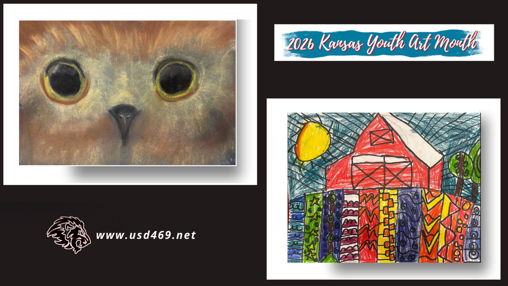 Lansing Students Selected for Kansas Youth Art Month Exhibition