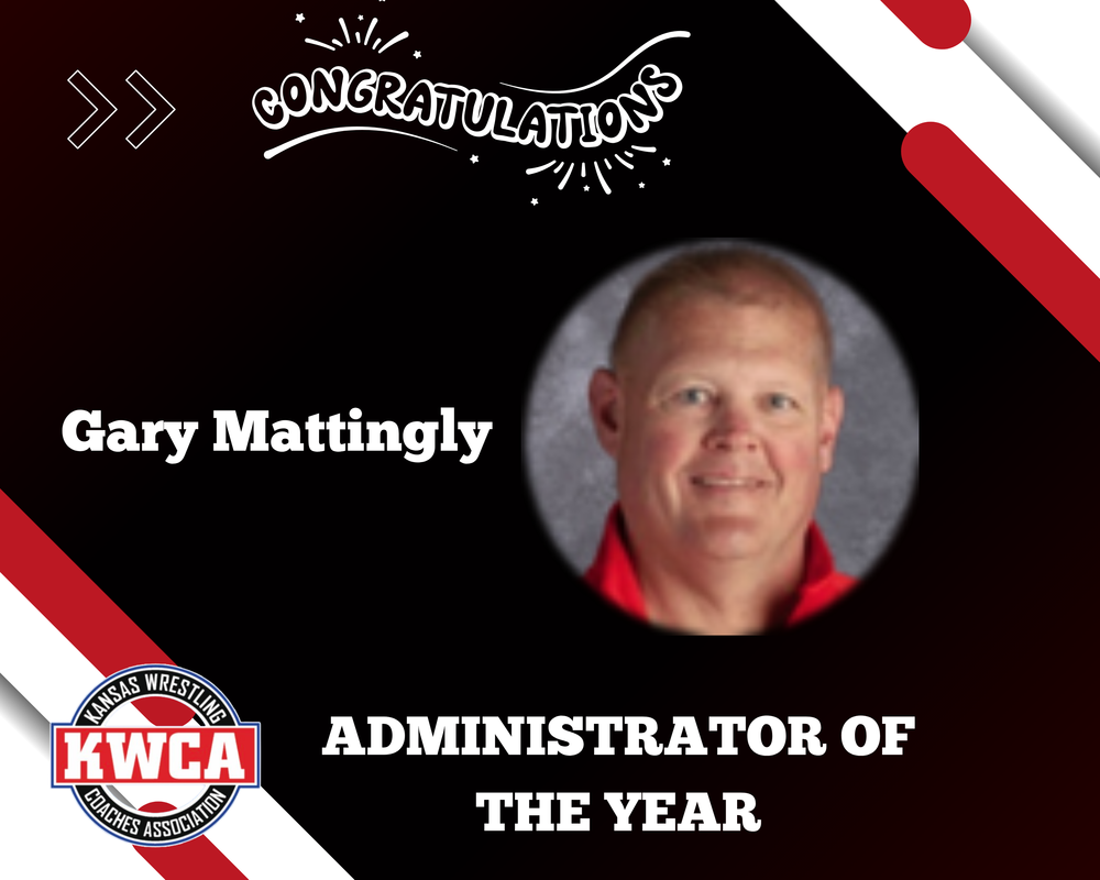Mattingly Named Kansas Wrestling Coaches Association Administrator of the Year